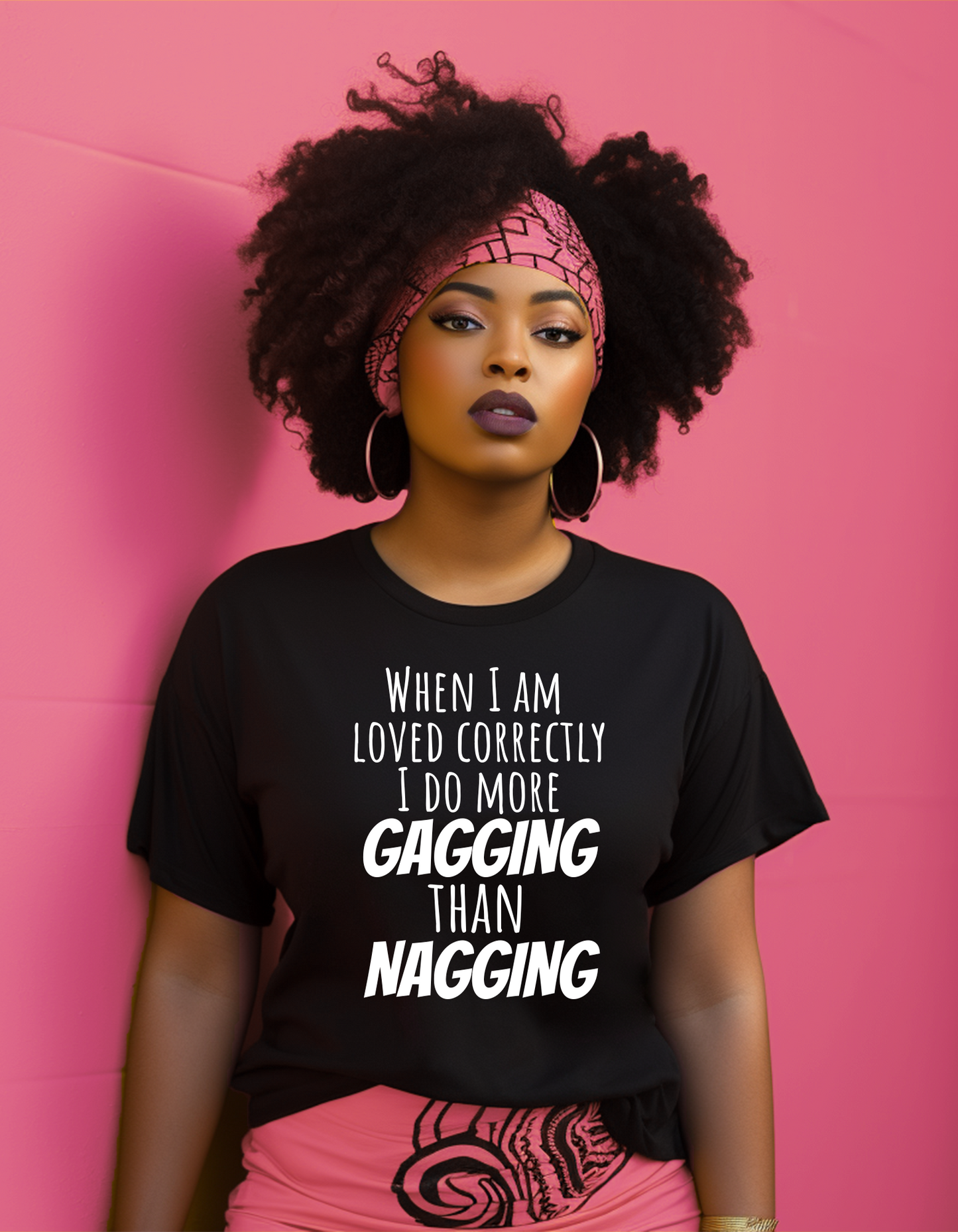 When I Am Loved Correctly T-Shirt – Bold, Funny Relationship Quote Tee