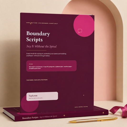Boundary Scripts: Say It Without the Spiral | Digital Workbook