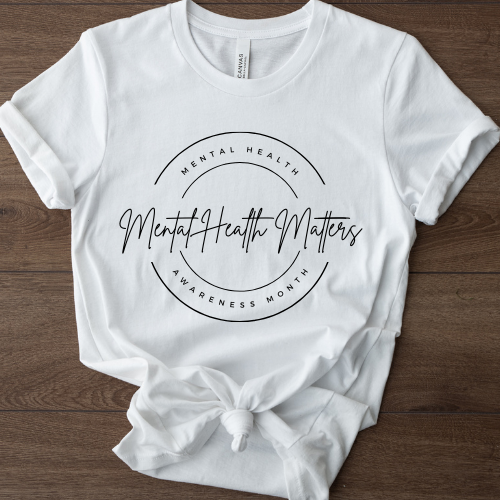 Mental Health Matters Circle T-shirt