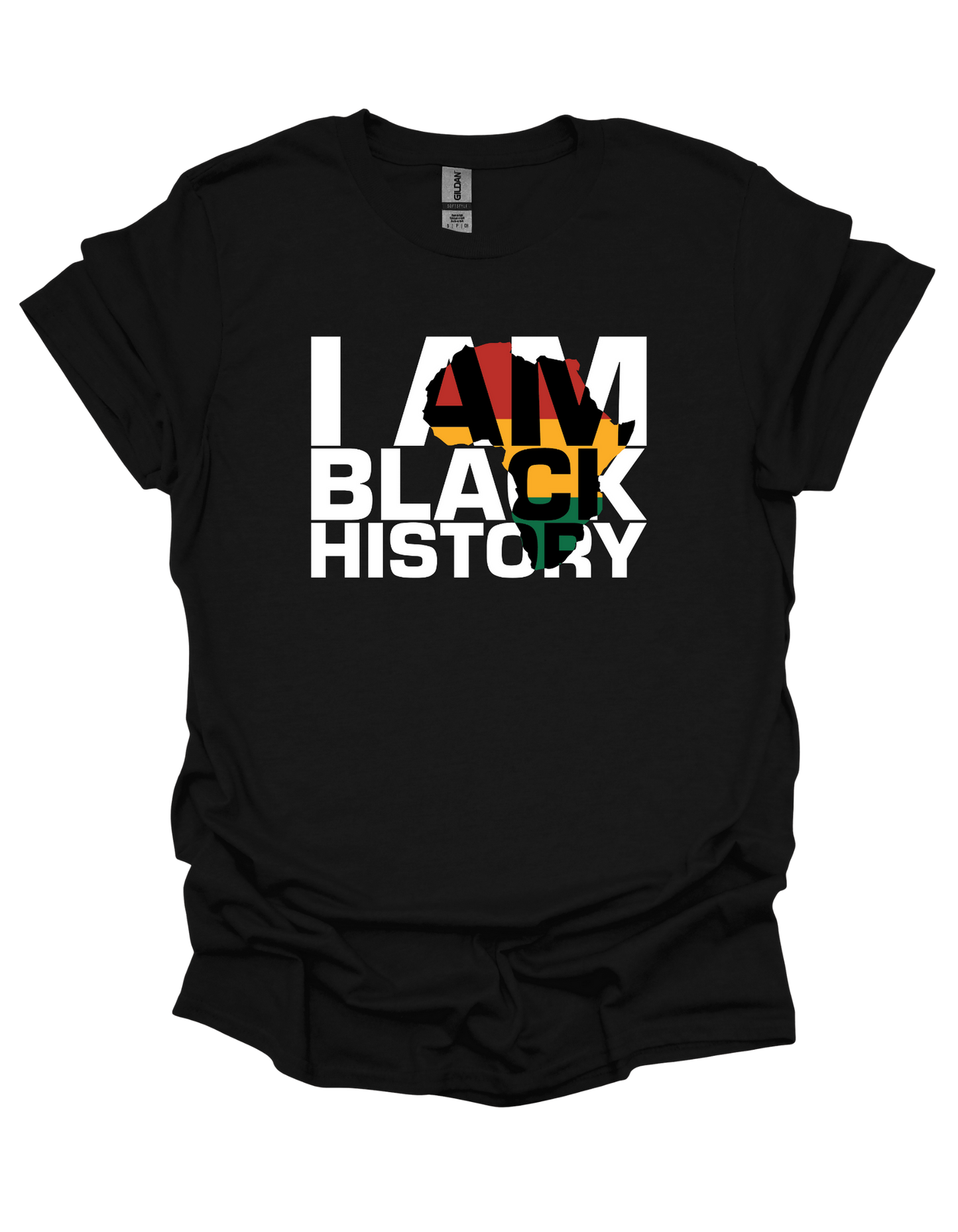 I Am Black History Africa T-shirt