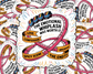The Emotional Whiplash Was Worth It Vintage Edition & Infinity Edition — Individual Die-Cut Sticker
