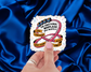 The Emotional Whiplash Was Worth It Vintage Edition & Infinity Edition — Individual Die-Cut Sticker