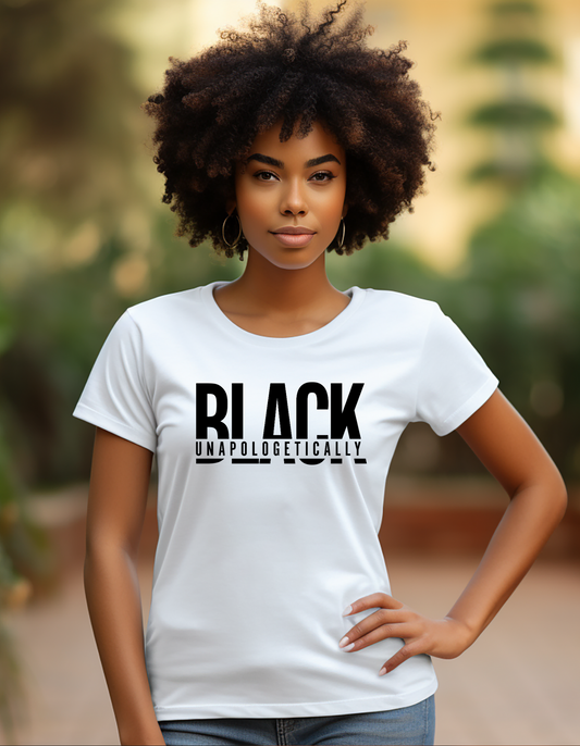 Black Unapologetically T-shirt