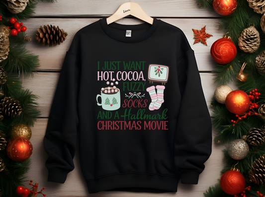 Hot Cocoa, Fuzzy Socks, and Hallmark Movies Apparel