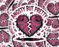 Angsty But Pretty — Individual Die-Cut Sticker
