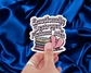Emotionally Destroyed by Fictional Men — Individual Die-Cut Sticker