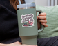 Emotionally Destroyed by Fictional Men — Individual Die-Cut Sticker