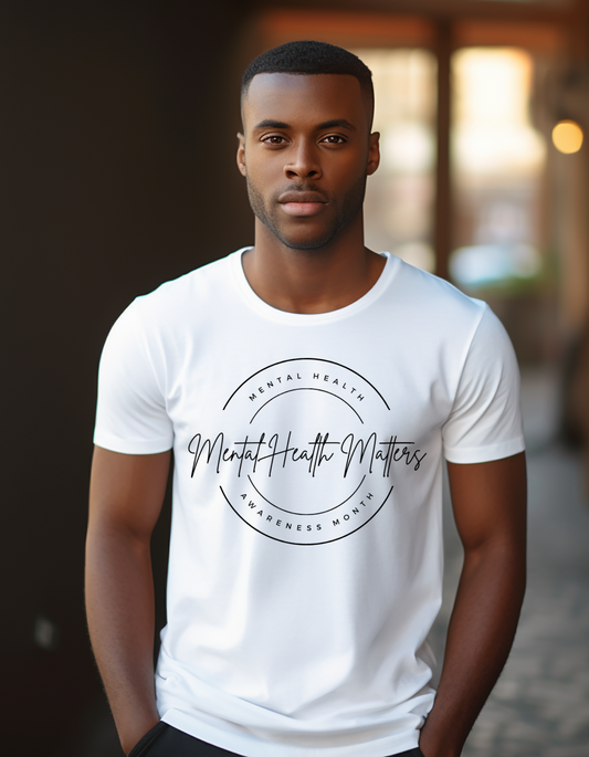 Mental Health Matters Circle T-shirt