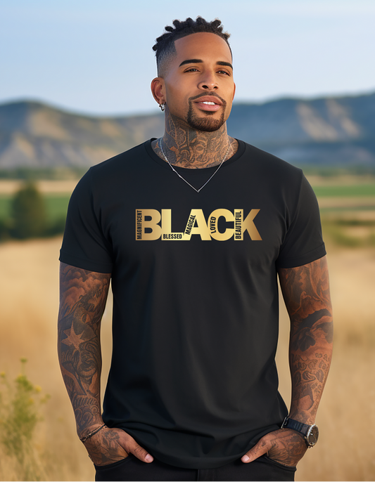 BLACK T-shirt