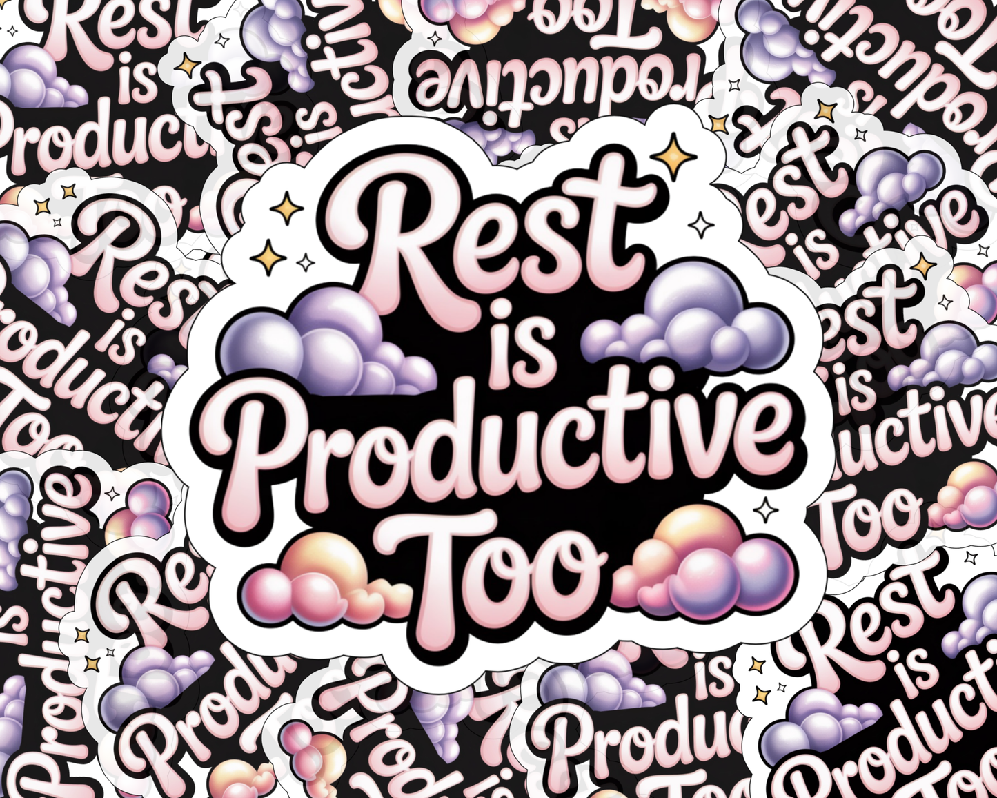 Canceled Plans Are Self-Care — Individual Die-Cut Sticker