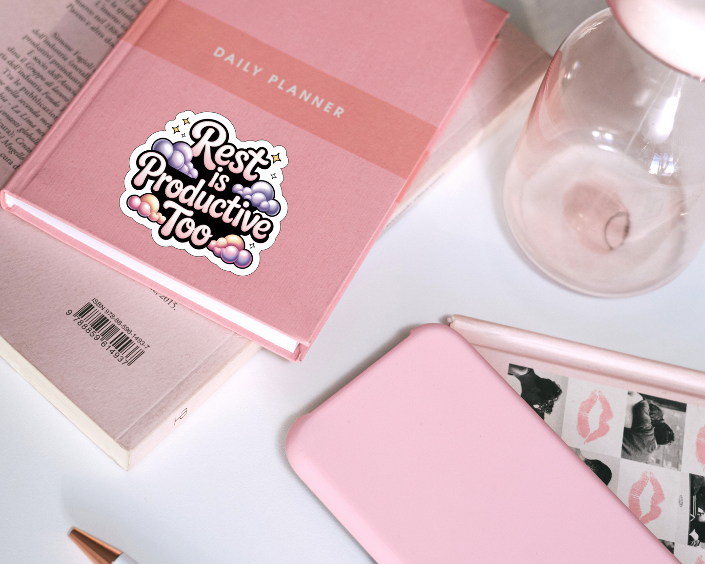 Canceled Plans Are Self-Care — Individual Die-Cut Sticker