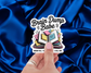 Brain Dump Babe — Individual Die-Cut Sticker