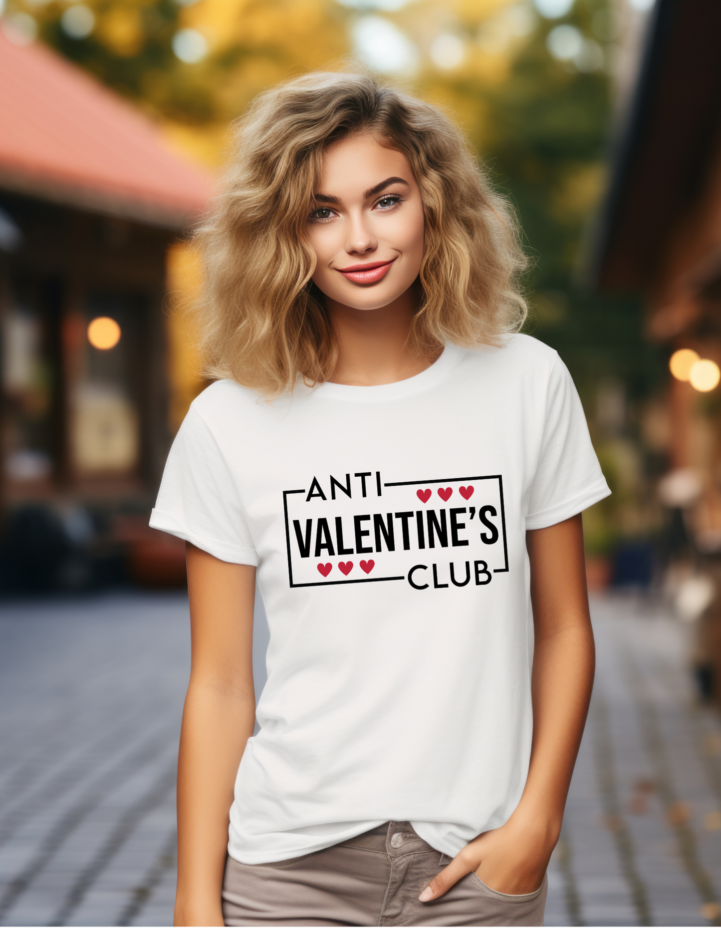 Anti-Valentine's Club T-Shirt