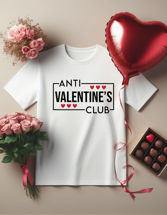 Anti-Valentine's Club T-Shirt