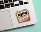 NSFW Incident Report Filed Edition & Overflowing Edition — Individual Die-Cut Sticker