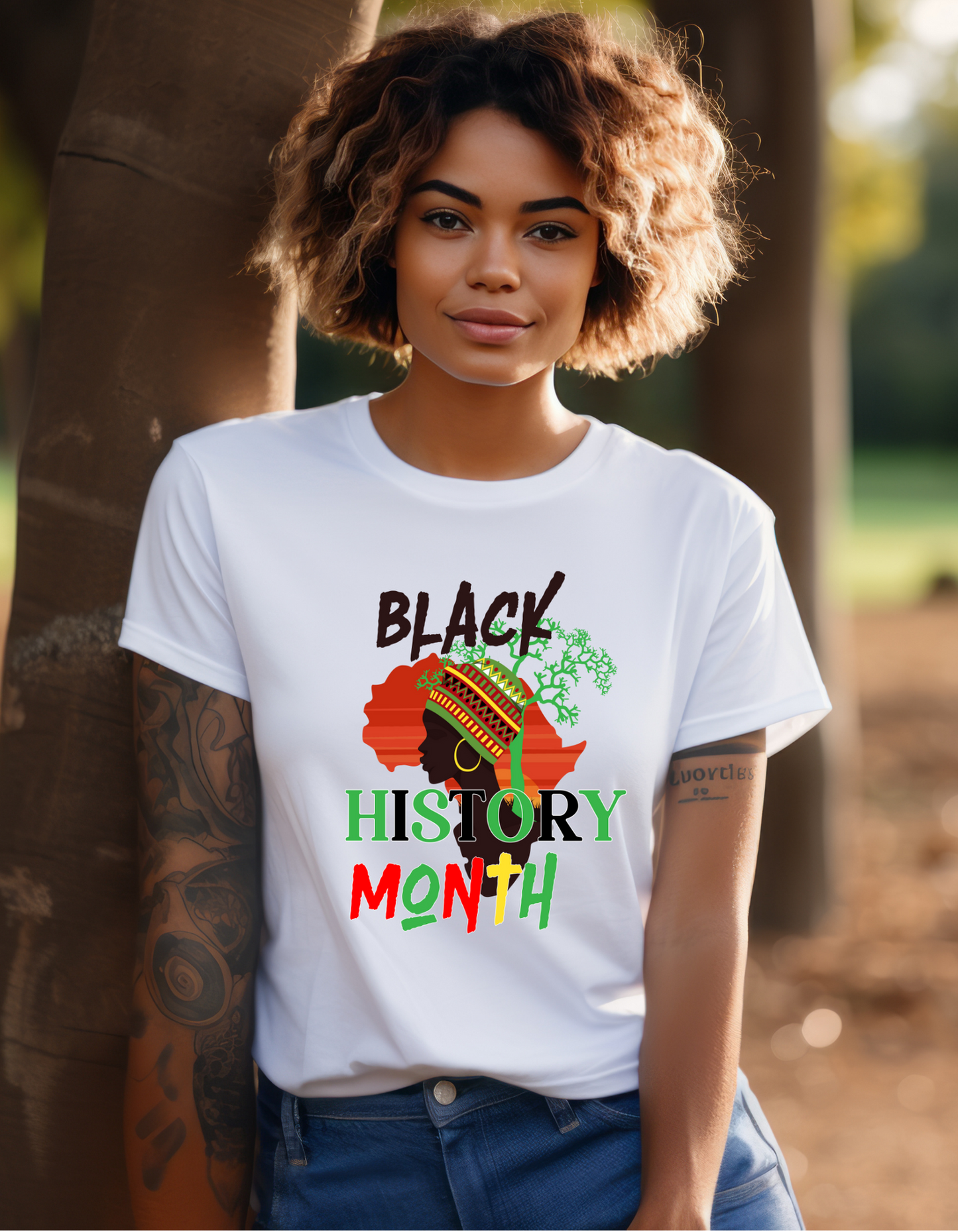 Black History Month Africa T-shirt