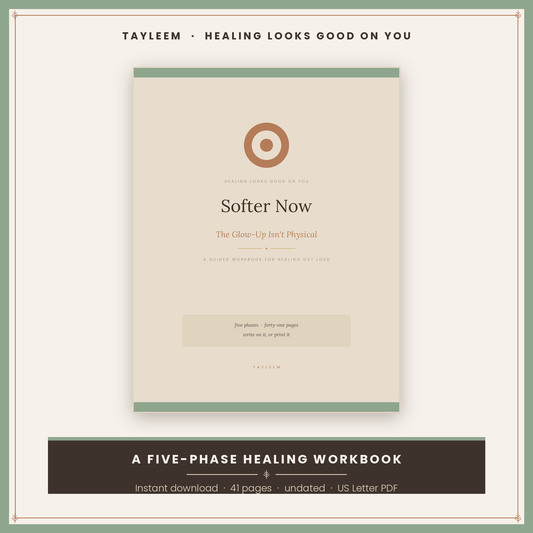 Softer Now | Guided Healing Workbook & Journal
