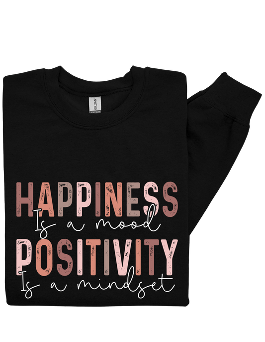 Happiness & Positivity Sweatshirt – Feel-Good Affirmation Pullover