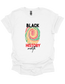 Black History Month Fingerprint T-shirt