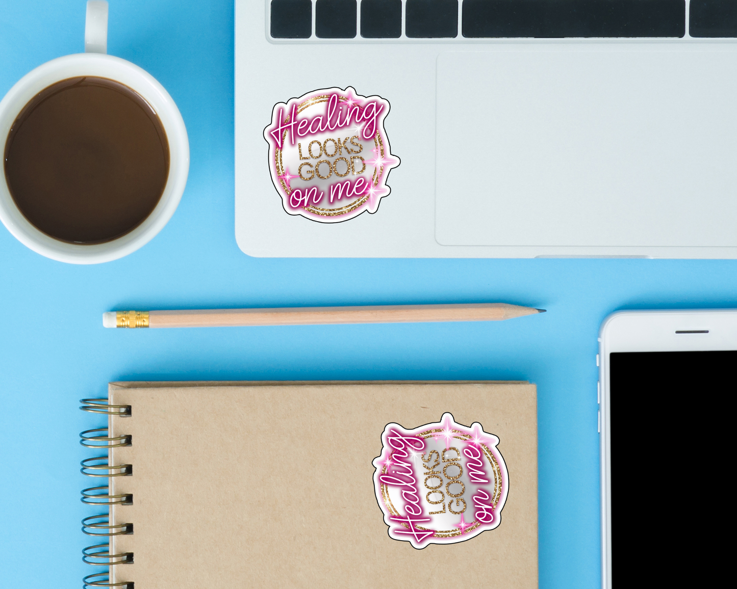 Healing Looks Good on Me — Individual Die-Cut Sticker